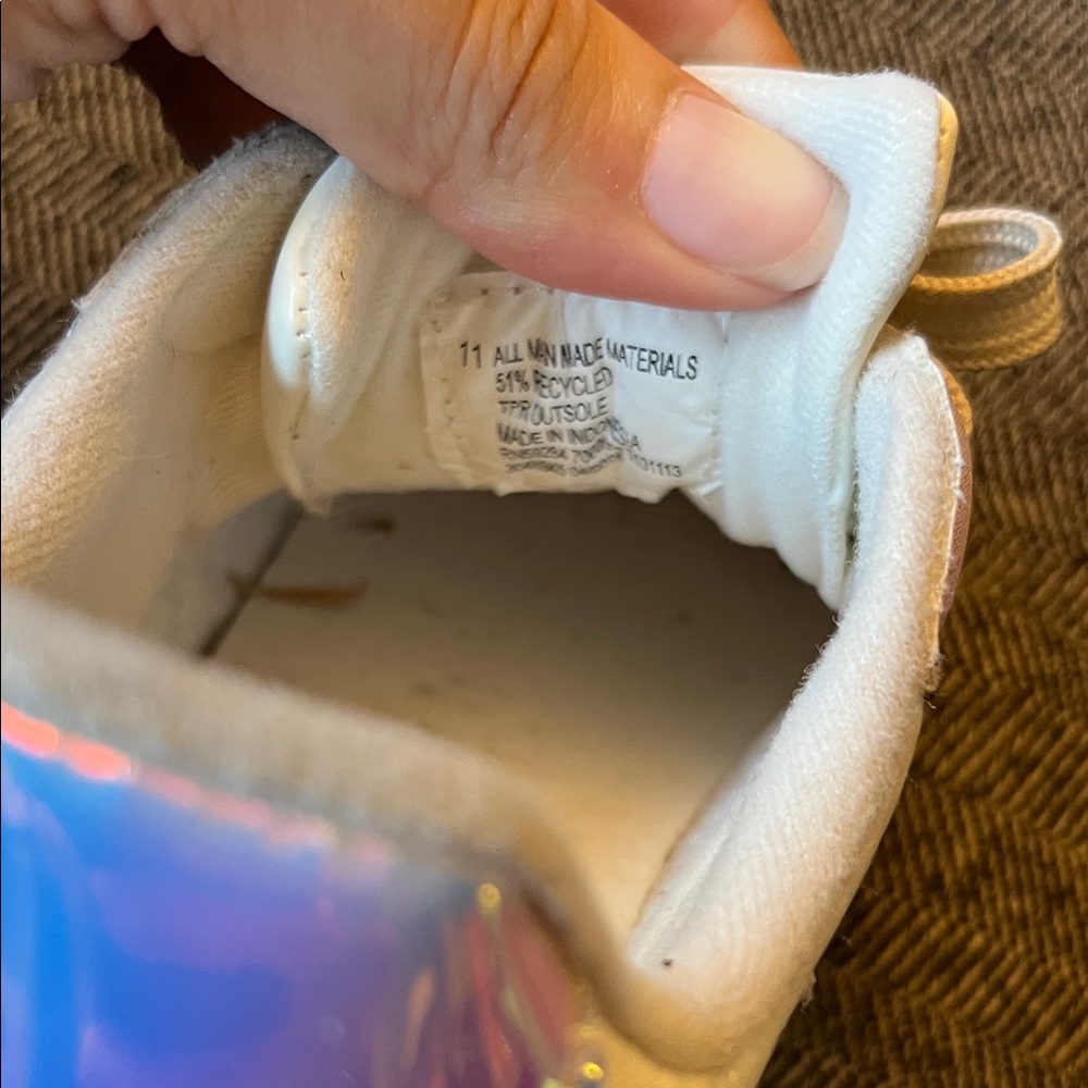The Children's Place Pink and White Kids Sneakers - Picture 6 of 6